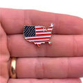 USA National Flag Lapel Pin ( 1 piece )