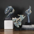 Abstract Character Face Statue Sculpture