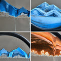 Flowing 3D Moving Sand Art Wall Hanging Picture Wall Art
